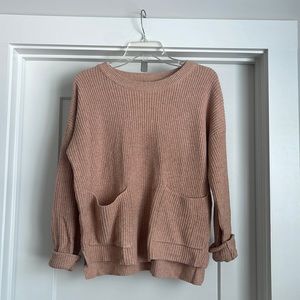Madewell Knit Sweater w/ Front Pockets